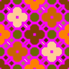 Abstract seamless geometric patterns. Kaleidoscope seamless geometric patterns.
