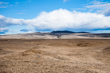 Desert landscape, Iceland