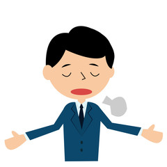 ビジネスマンがやってみた～ため息をついてみた１～
