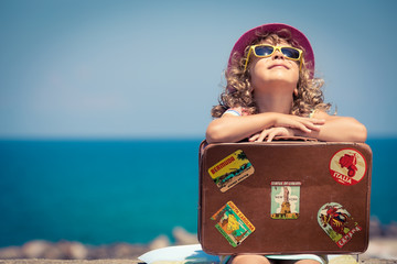 Child on vacation