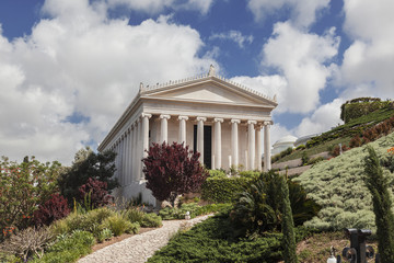 Bahai gardens, Haifa, Israel. The international Bahai archives