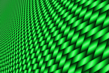 Obraz premium green curve carbon fiber