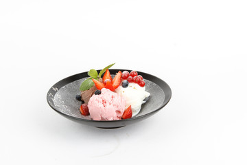 Image of tasty ice cream