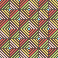 Seamless ornament pattern vector tile