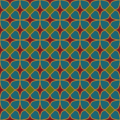 Geometric abstract seamless pattern.