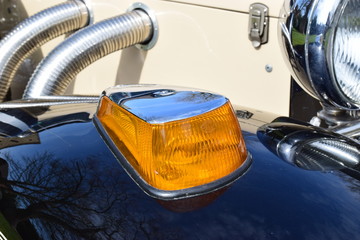 Blinklicht an einem Oldtimer