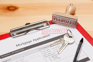 Mortgage application form