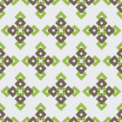 Seamless ornament pattern vector tile