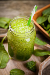 Fresh green smoothie