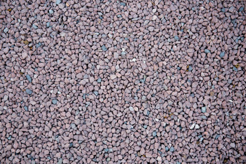 Background with purple crushed pebbles for designer