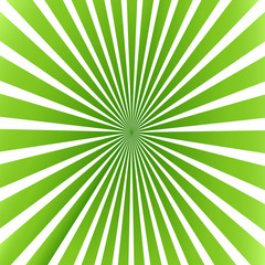 Obraz premium Rays background green burst of high-quality vector