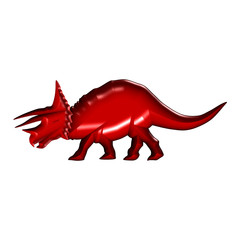 triceratops dinosaur silhouette 