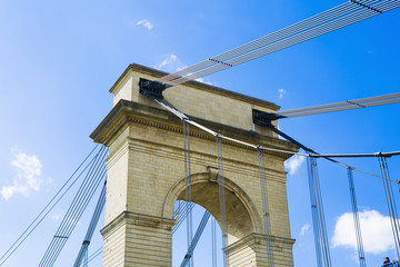 Fototapeta premium Pont port à l'Anglais