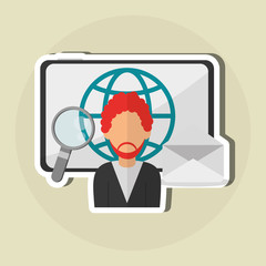 Communication  design , Vector illustration