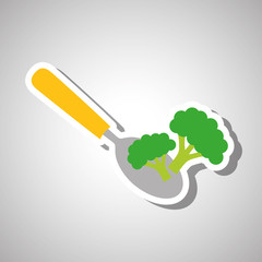 Menu Kids icon design, vector illustration, vector illustration