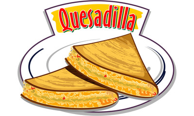 Quesadilla vector