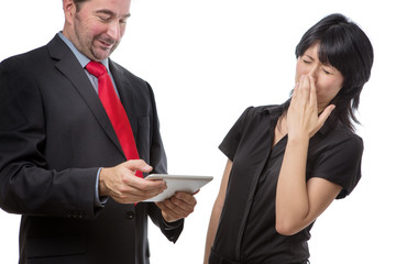 Co-worker bad breath!