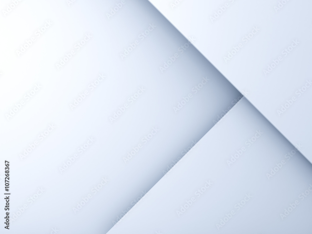 Aufkleber Abstract 3d triangle shape background 3D rendering