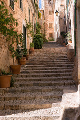 Obraz premium Wycieczka do Fornalutx Mallorca