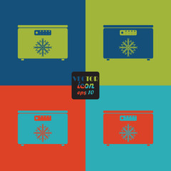 Freezer vector icon