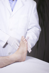 Doctor patient medical examination