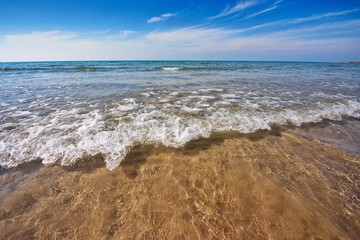 Crystal clear of Arabian Gulf