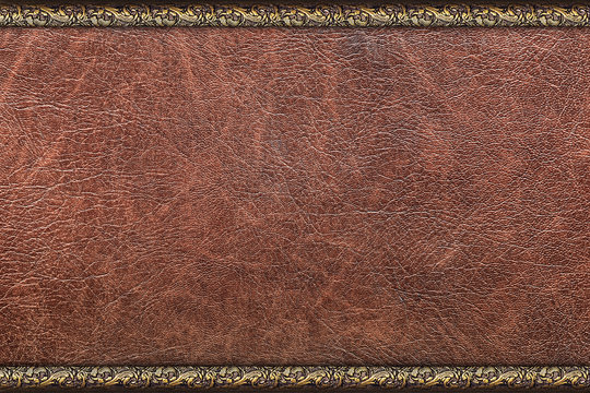Vintage card in a carved frame
