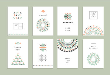 Cute Collection of Ethnic Cards and Invitations.  