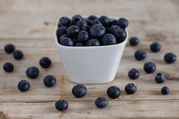 Blueberries in a bowl