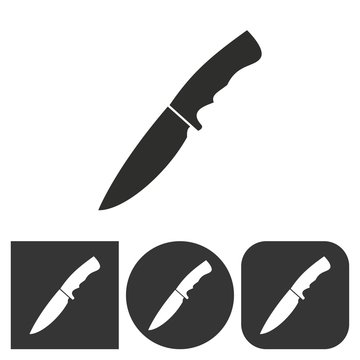 Knife- vector icon.