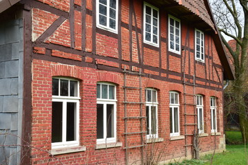 Fototapeta na wymiar Schaumburger Bauernhaus
