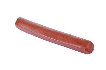 uncooked hotdog