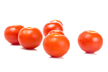 scattered group of small tomato