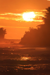 Sonnenuntergang am Strand