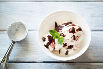 Vanilla ice cream