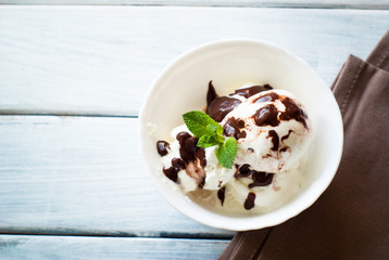 Vanilla ice cream