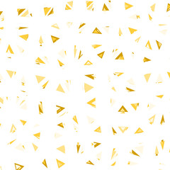 Triangular Vector Pattern. Glitch trendy illustration.
