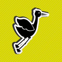 bird icon design 