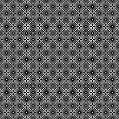 Seamless Geometric Pattern | Detailed | Squares | Black-and-White