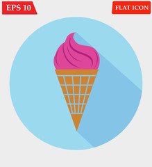 Ice Cream flat icon