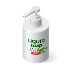 Liquid Soap Isometric