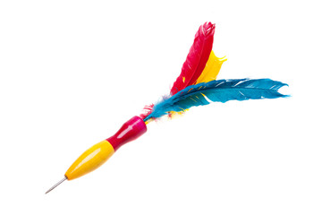 Traditional red dart