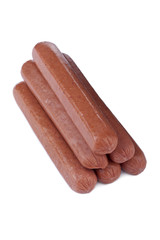 freshly grilled hotdog