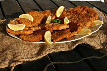 organisch lifestyle schnitzel wiener platte modern neu sommerlich einfachheit urbano shabby chic