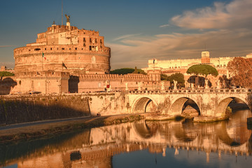Rome, Italy:  Castle of the Holy Angel