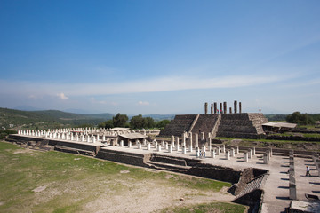 Ancient ruins of Tula de Allende