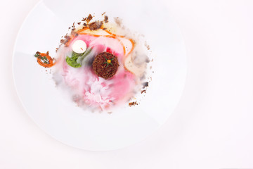 Soup, molecular cuisine.