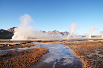 El Tatio Geysers, Atacama, Chile