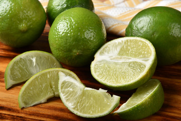 Fresh limes