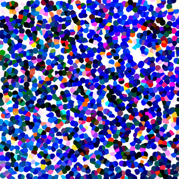 Abstract background with colored circles texture